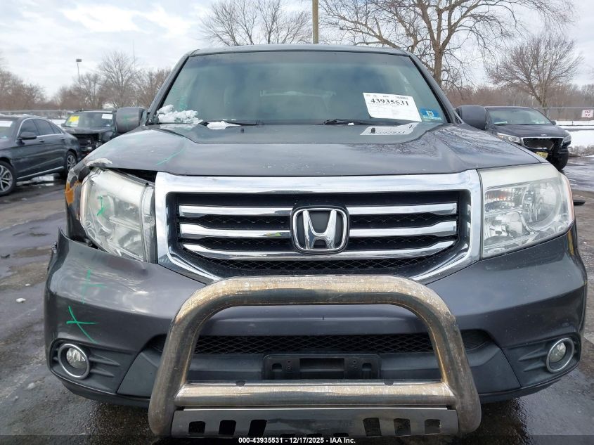 2015 Honda Pilot Ex-L VIN: 5FNYF4H57FB013962 Lot: 43935531