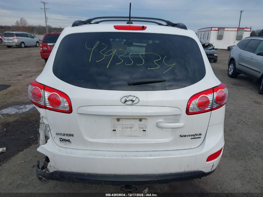 2011 Hyundai Santa Fe Gls VIN: 5XYZGDABXBG069740 Lot: 43935534