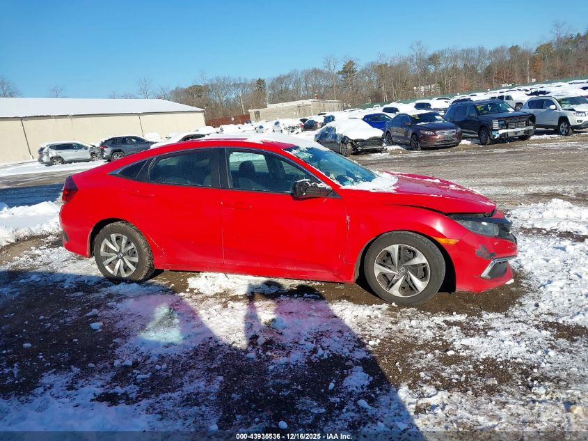 2020 Honda Civic Lx VIN: 2HGFC2F64LH511334 Lot: 43935536