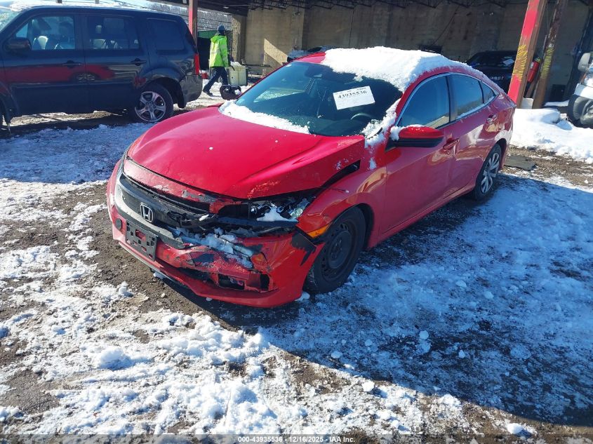 2020 Honda Civic Lx VIN: 2HGFC2F64LH511334 Lot: 43935536