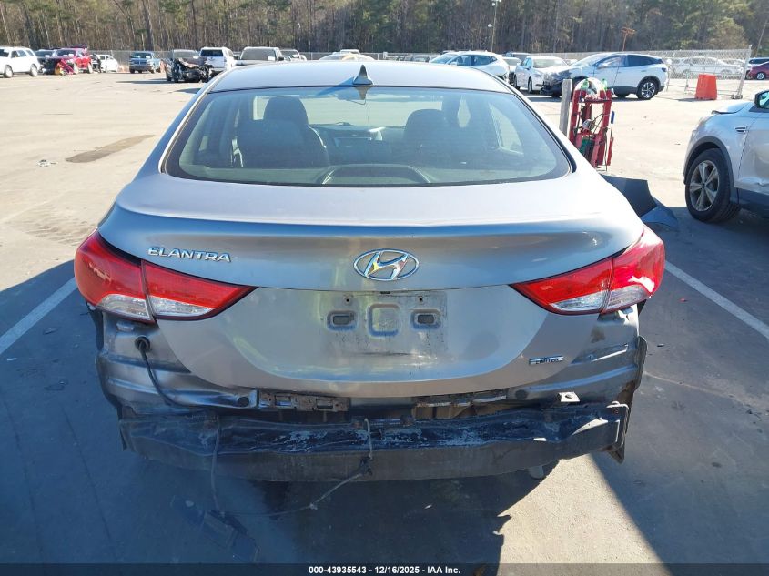 2011 Hyundai Elantra Limited (Ulsan Plant) VIN: KMHDH4AE6BU082075 Lot: 43935543