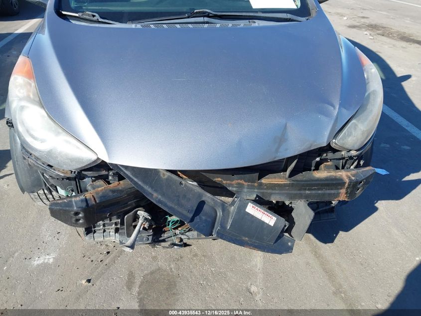 2011 Hyundai Elantra Limited (Ulsan Plant) VIN: KMHDH4AE6BU082075 Lot: 43935543