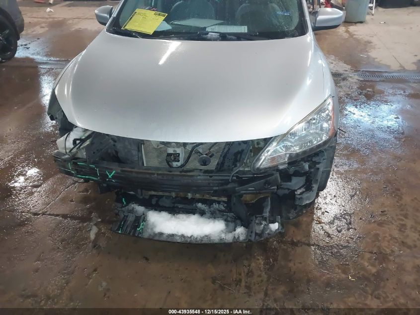 2013 Nissan Sentra Sv VIN: 3N1AB7AP9DL651190 Lot: 43935548