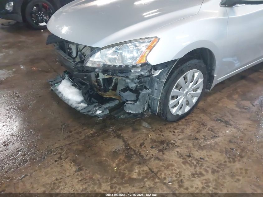 2013 Nissan Sentra Sv VIN: 3N1AB7AP9DL651190 Lot: 43935548