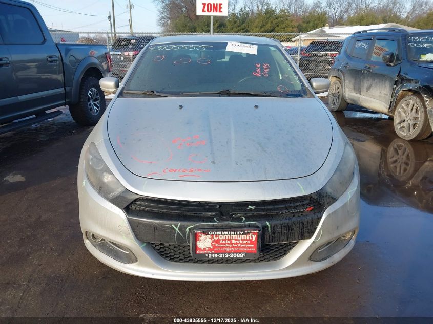2013 Dodge Dart Sxt VIN: 1C3CDFBA2DD330199 Lot: 43935555