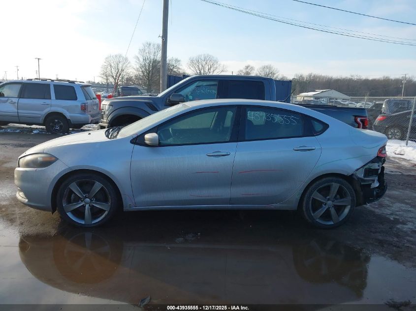 2013 Dodge Dart Sxt VIN: 1C3CDFBA2DD330199 Lot: 43935555