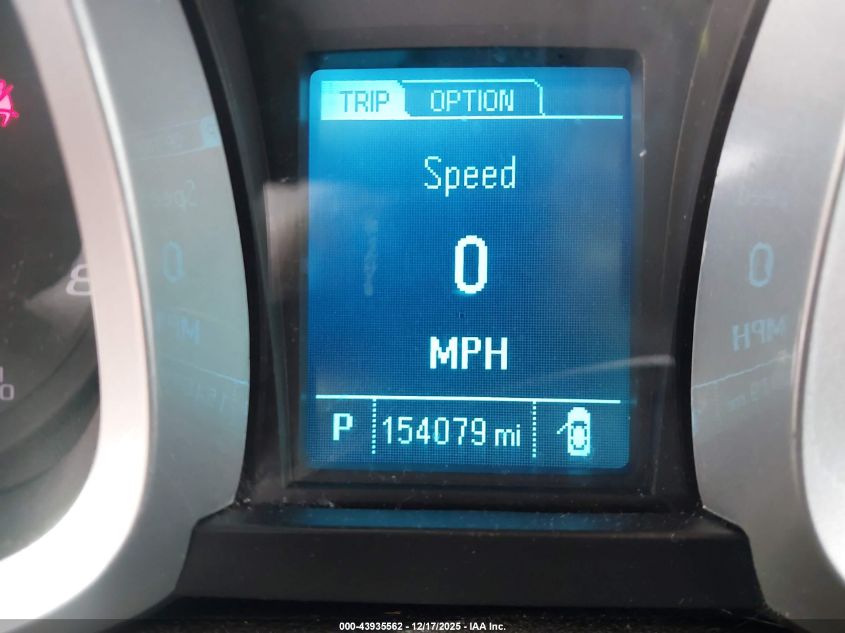 2013 Chevrolet Equinox 1Lt VIN: 2GNFLEEK7D6345894 Lot: 43935562