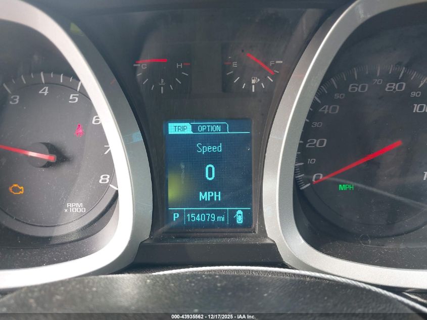 2013 Chevrolet Equinox 1Lt VIN: 2GNFLEEK7D6345894 Lot: 43935562