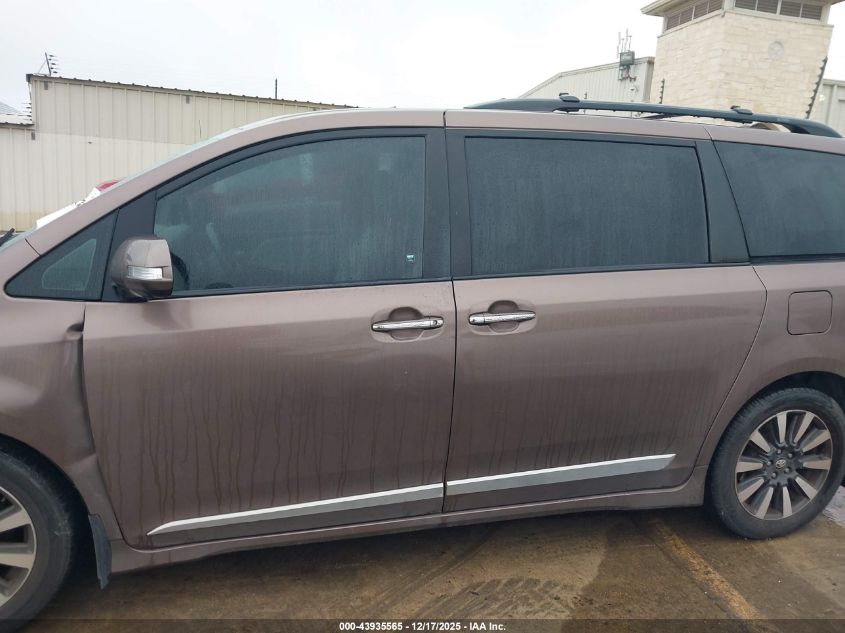2018 Toyota Sienna Limited Premium 7 Passenger VIN: 5TDYZ3DCXJS962853 Lot: 43935565