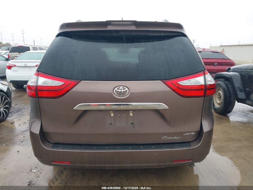 2018 Toyota Sienna Limited Premium 7 Passenger VIN: 5TDYZ3DCXJS962853 Lot: 43935565