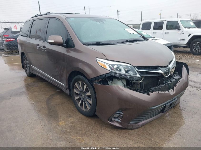 2018 Toyota Sienna Limited Premium 7 Passenger VIN: 5TDYZ3DCXJS962853 Lot: 43935565