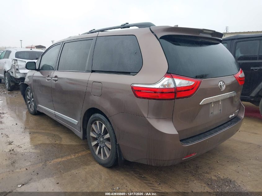 2018 Toyota Sienna Limited Premium 7 Passenger VIN: 5TDYZ3DCXJS962853 Lot: 43935565