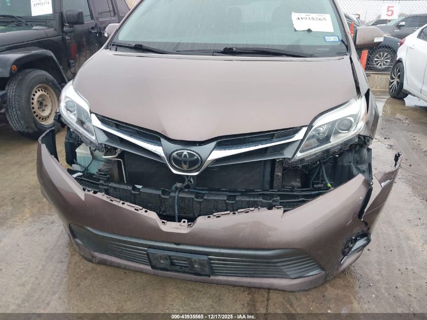 2018 Toyota Sienna Limited Premium 7 Passenger VIN: 5TDYZ3DCXJS962853 Lot: 43935565
