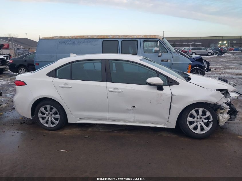 2021 Toyota Corolla Le VIN: 5YFEPMAEXMP164337 Lot: 43935575