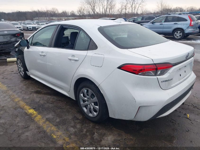 2021 Toyota Corolla Le VIN: 5YFEPMAEXMP164337 Lot: 43935575