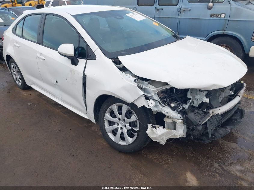 2021 Toyota Corolla Le VIN: 5YFEPMAEXMP164337 Lot: 43935575