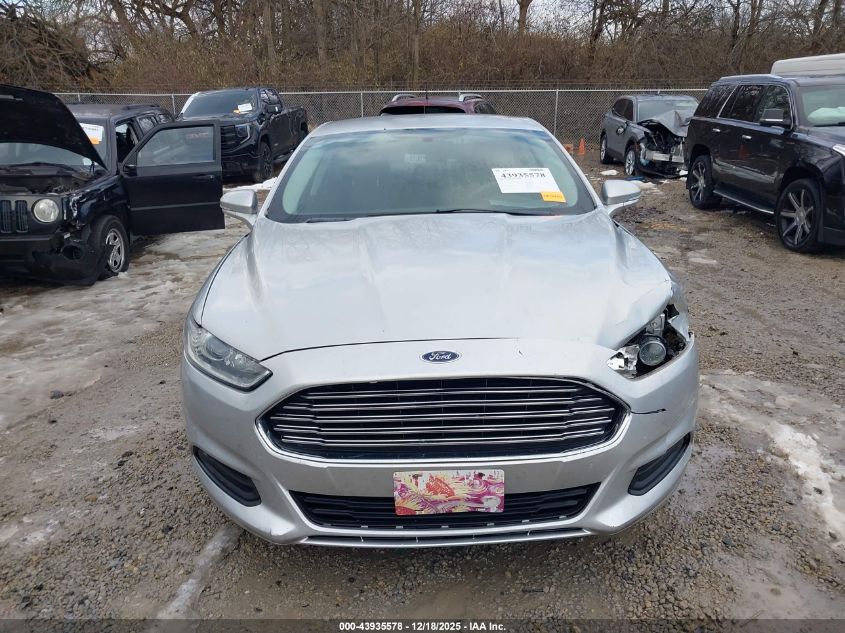 2013 Ford Fusion Se VIN: 3FA6P0H7XDR216702 Lot: 43935578