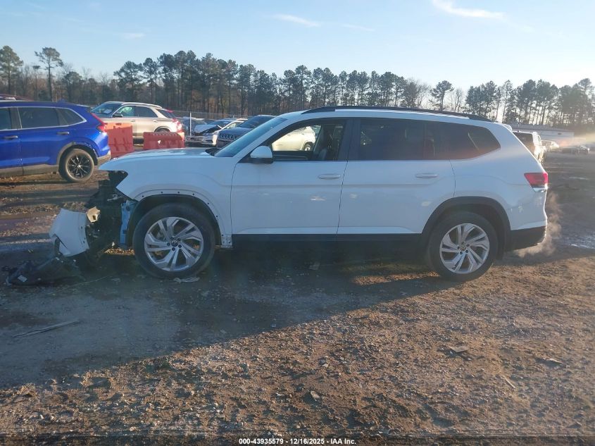 2021 Volkswagen Atlas 3.6L V6 Se W/Technology VIN: 1V2HR2CA4MC573981 Lot: 43935579