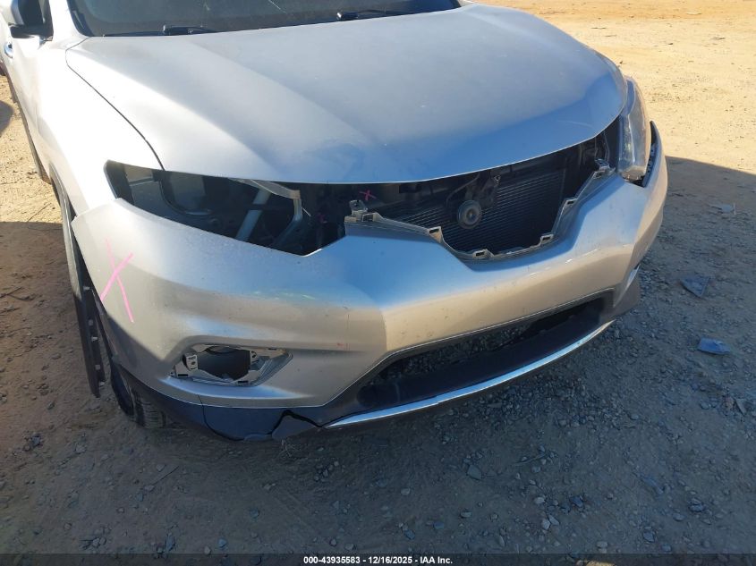 2015 Nissan Rogue Sv VIN: KNMAT2MV0FP510684 Lot: 43935583