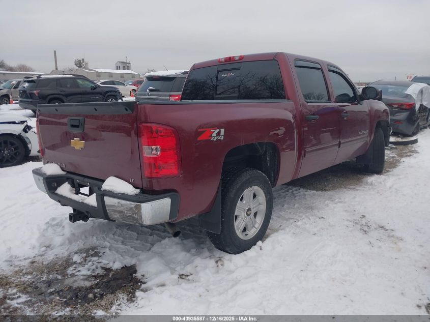 2013 Chevrolet Silverado 1500 Lt VIN: 3GCPKSE73DG162961 Lot: 43935587