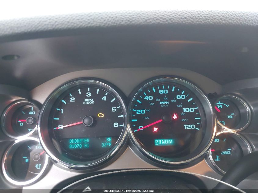 2013 Chevrolet Silverado 1500 Lt VIN: 3GCPKSE73DG162961 Lot: 43935587