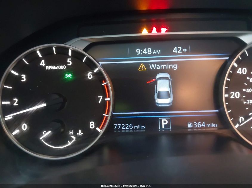 2021 Nissan Altima Sv Fwd VIN: 1N4BL4DV2MN356882 Lot: 43935588