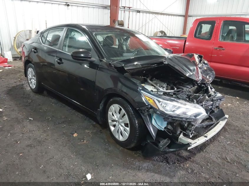2021 Nissan Sentra S Xtronic Cvt VIN: 3N1AB8BV4MY302945 Lot: 43935589