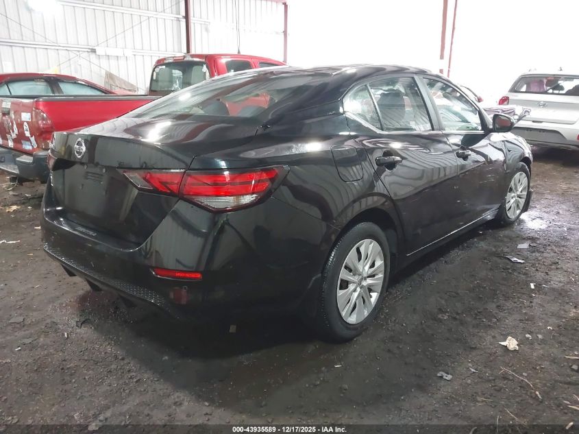 2021 Nissan Sentra S Xtronic Cvt VIN: 3N1AB8BV4MY302945 Lot: 43935589