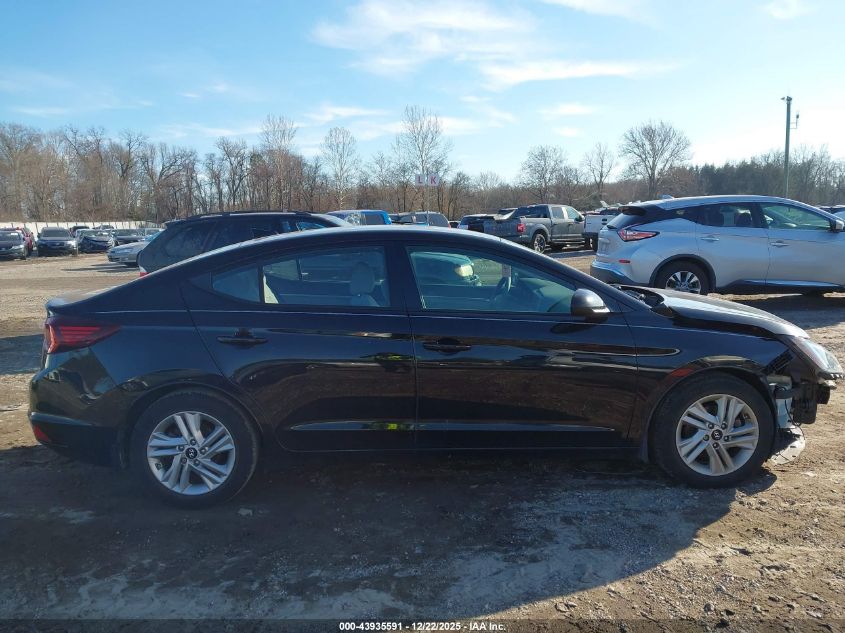 2020 Hyundai Elantra Sel VIN: 5NPD84LF4LH545837 Lot: 43935591