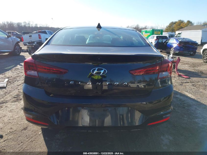 2020 Hyundai Elantra Sel VIN: 5NPD84LF4LH545837 Lot: 43935591