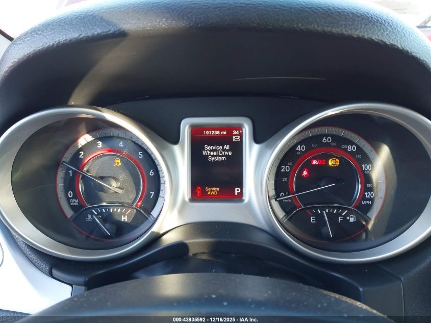 2017 Dodge Journey Sxt Awd VIN: 3C4PDDBG0HT525045 Lot: 43935592