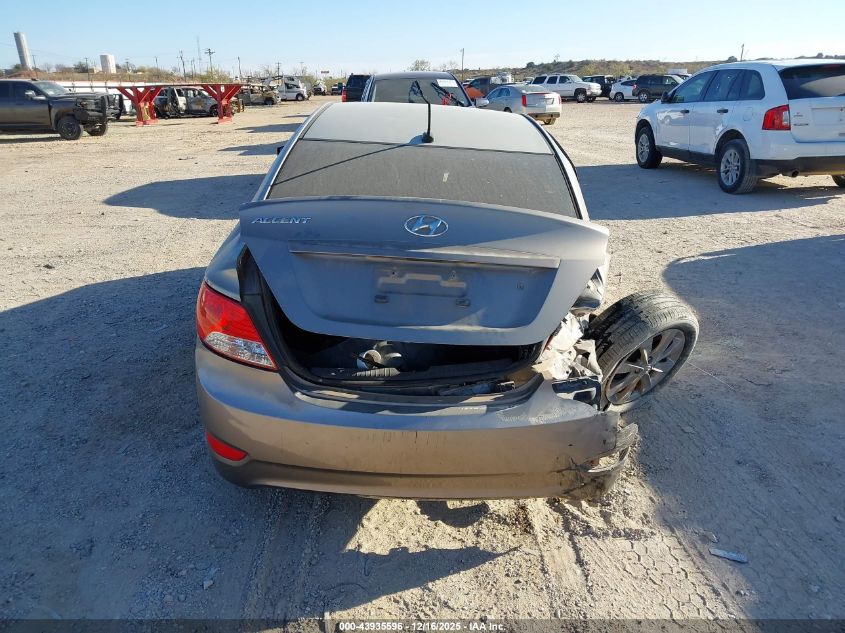 2012 Hyundai Accent Gls VIN: KMHCU4AE4CU058303 Lot: 43935596