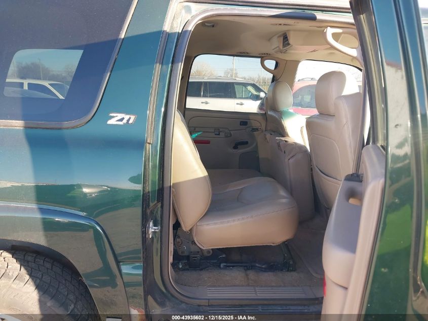 2004 Chevrolet Suburban 1500 Z71 VIN: 3GNFK16Z14G269326 Lot: 43935602