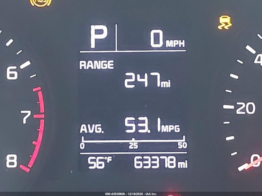 2022 Kia Rio Lx VIN: 3KPA24AD1NE466493 Lot: 43935606