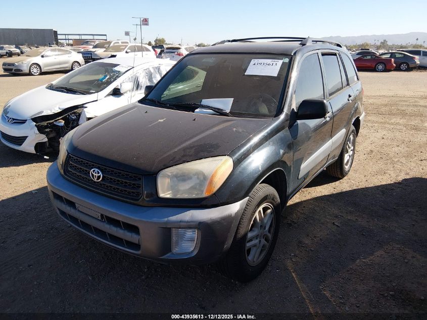 2002 Toyota Rav4 VIN: JTEGH20V320060724 Lot: 43935613