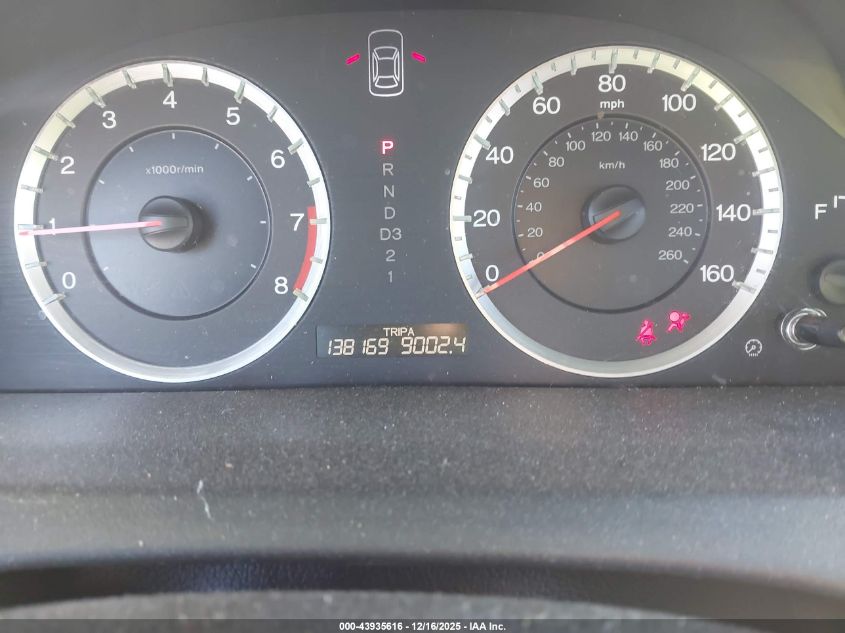 2012 Honda Accord 2.4 Ex VIN: 1HGCS1B75CA017898 Lot: 43935616