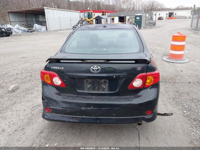 2010 Toyota Corolla S VIN: 2T1BU4EE5AC456382 Lot: 43935619