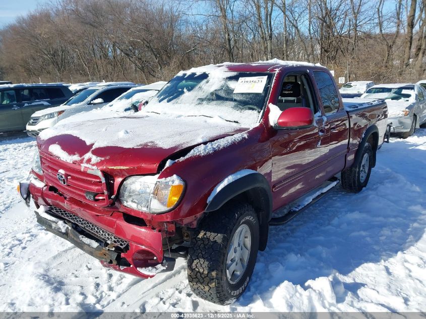2002 Toyota Tundra Sr5 V8 VIN: 5TBRT34142S302564 Lot: 43935623