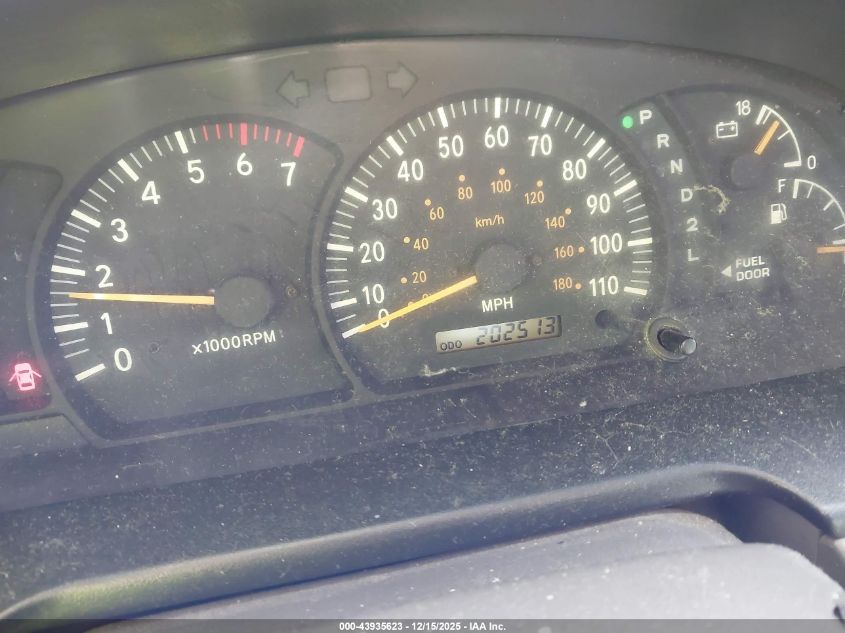 2002 Toyota Tundra Sr5 V8 VIN: 5TBRT34142S302564 Lot: 43935623