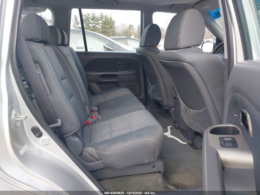 2006 Honda Pilot Lx VIN: 2HKYF18146H564086 Lot: 43935625