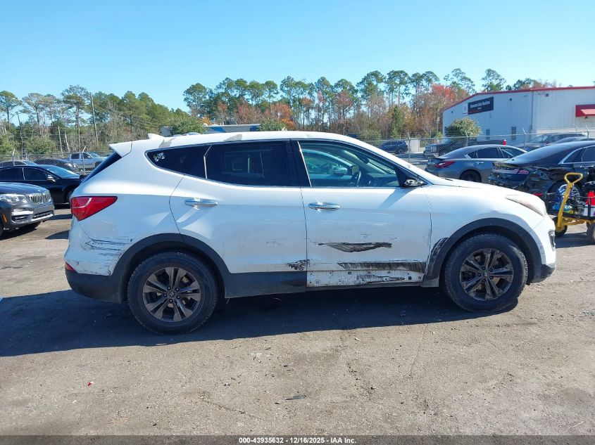 2014 Hyundai Santa Fe Sport 2.4L VIN: 5XYZTDLB1EG197328 Lot: 43935632