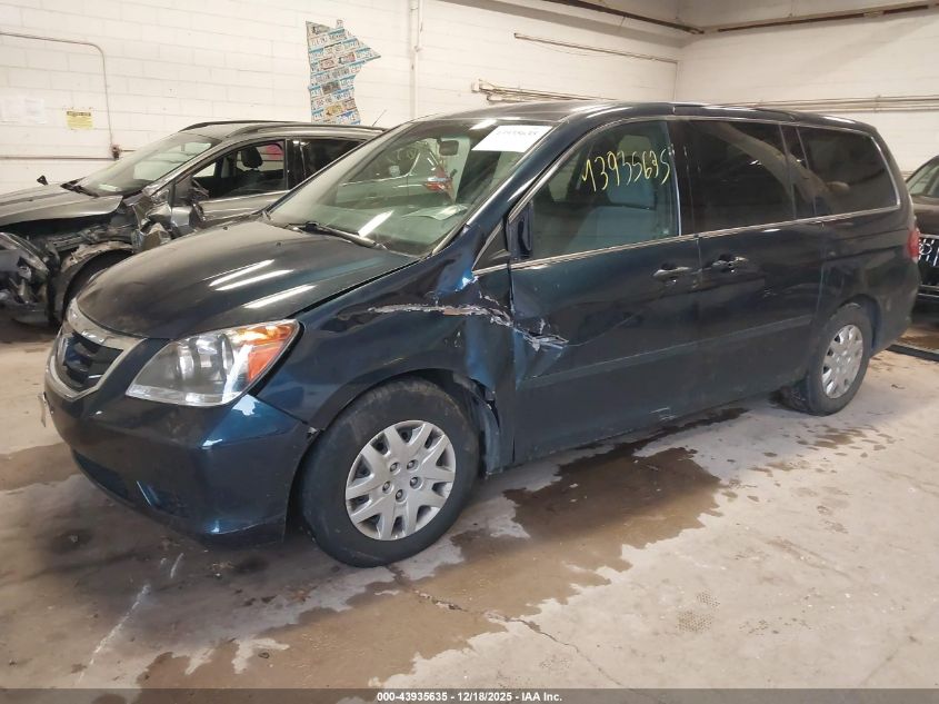 2010 Honda Odyssey Lx VIN: 5FNRL3H24AB068245 Lot: 43935635