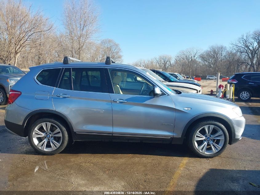 2014 BMW X3 xDrive35I VIN: 5UXWX7C5XE0E78599 Lot: 43935636