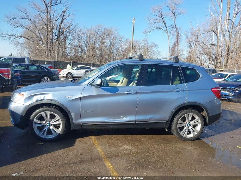 2014 BMW X3 xDrive35I VIN: 5UXWX7C5XE0E78599 Lot: 43935636