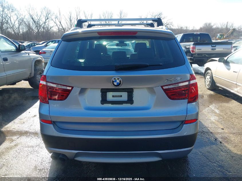 2014 BMW X3 xDrive35I VIN: 5UXWX7C5XE0E78599 Lot: 43935636
