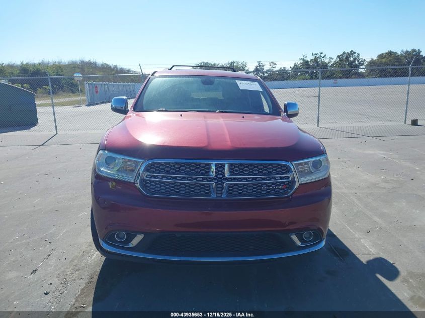 2015 Dodge Durango Sxt VIN: 1C4RDHAG3FC709065 Lot: 43935653
