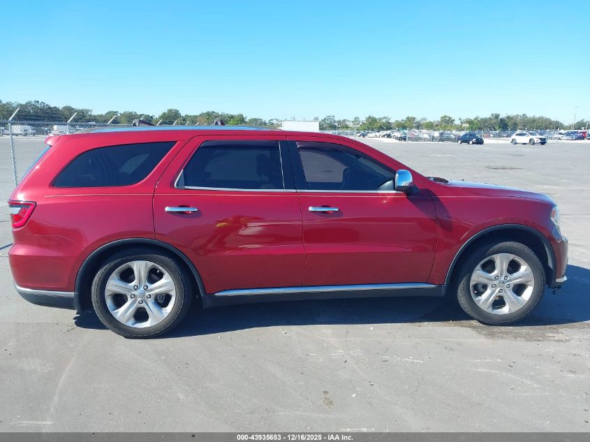 2015 Dodge Durango Sxt VIN: 1C4RDHAG3FC709065 Lot: 43935653