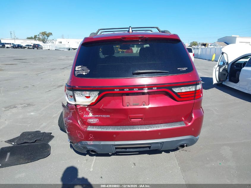 2015 Dodge Durango Sxt VIN: 1C4RDHAG3FC709065 Lot: 43935653