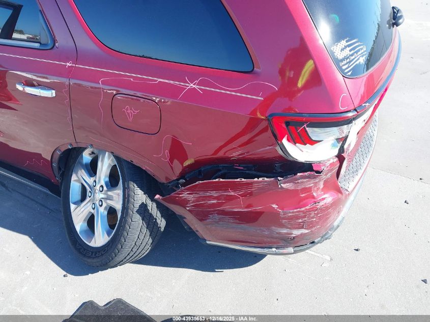 2015 Dodge Durango Sxt VIN: 1C4RDHAG3FC709065 Lot: 43935653