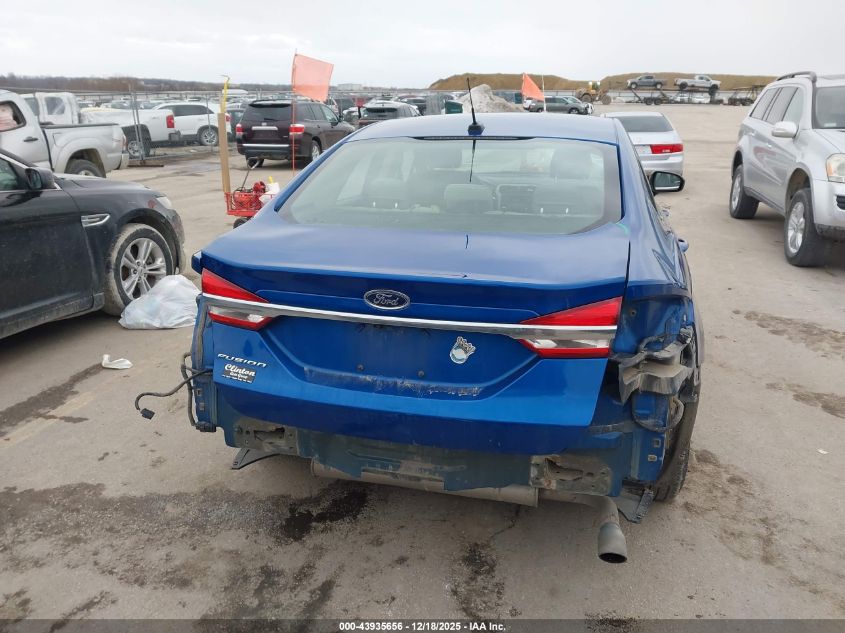 2017 Ford Fusion S VIN: 3FA6P0G72HR377780 Lot: 43935656